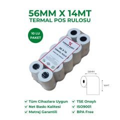 56X14 Termal Pos Rulosu