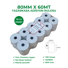80x60 Termal Rulo 150 Adet 1 Koli