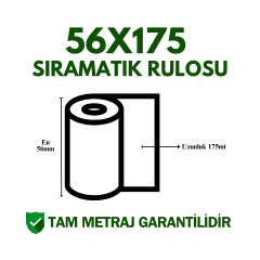 56x175 Sıramatik Rulosu